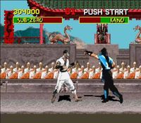 Mortal Kombat sur Nintendo Super Nes